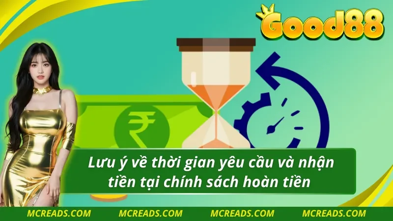 Chính sách hoàn tiền: Lưu ý về thời gian yêu cầu và nhận tiền