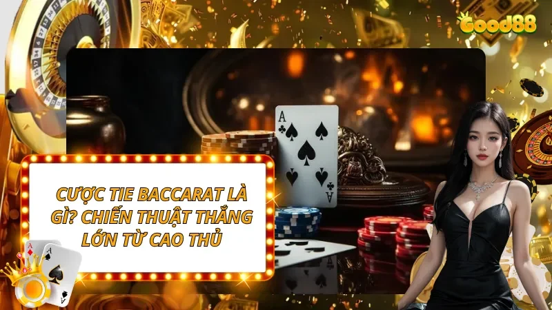 Cược Tie Baccarat là gì? Chiến thuật thắng lớn từ cao thủ