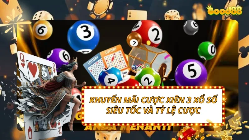 Khuyến mãi cược xiên 3 Xổ Số Siêu Tốc và tỷ lệ cược